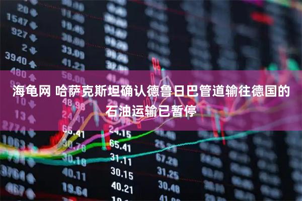 海龟网 哈萨克斯坦确认德鲁日巴管道输往德国的石油运输已暂停