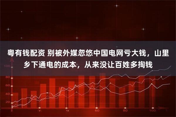 粤有钱配资 别被外媒忽悠中国电网亏大钱，山里乡下通电的成本，从来没让百姓多掏钱